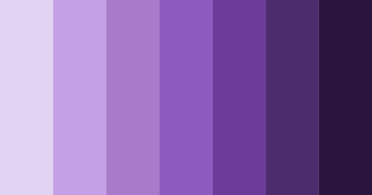 Download whispers of amethyst color palette PNG image (landscape)