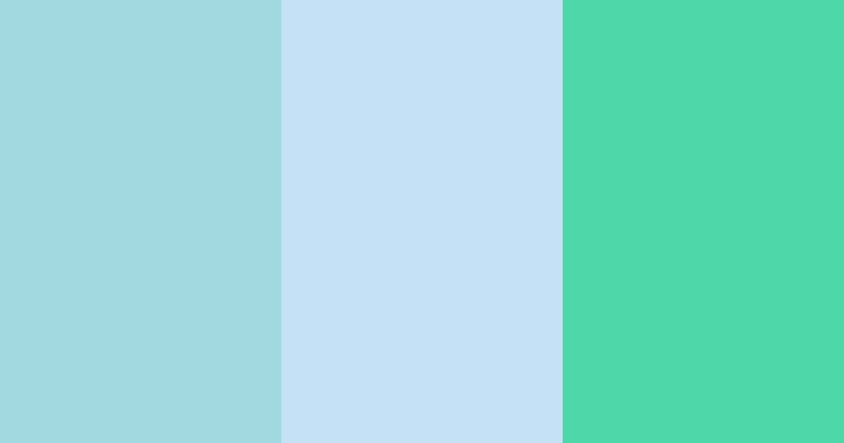 Download refreshing oasis color palette PNG image (landscape)