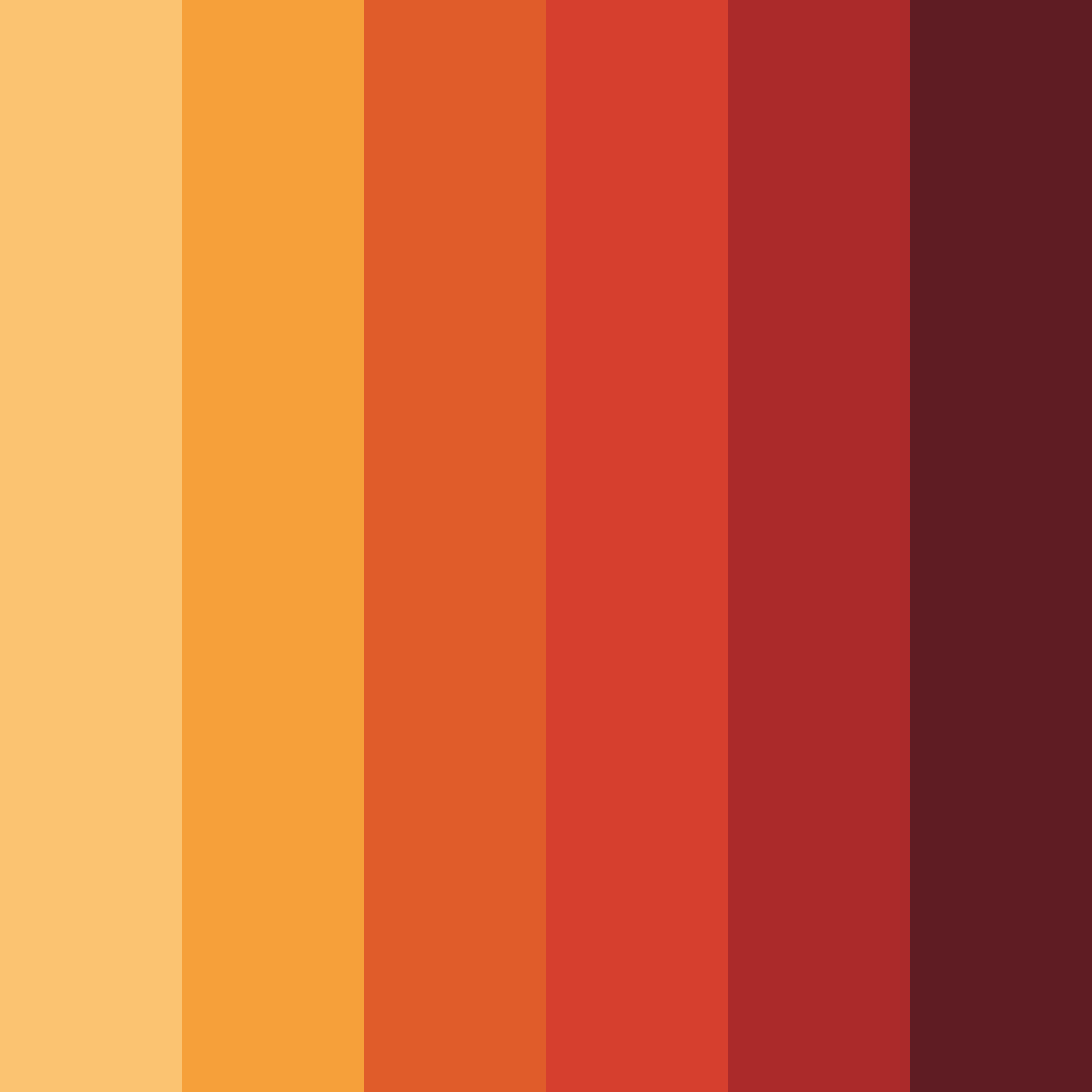 Download crimson horizon color palette PNG image (square)