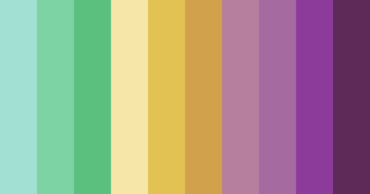 Download tropical twilight color palette PNG image (landscape)