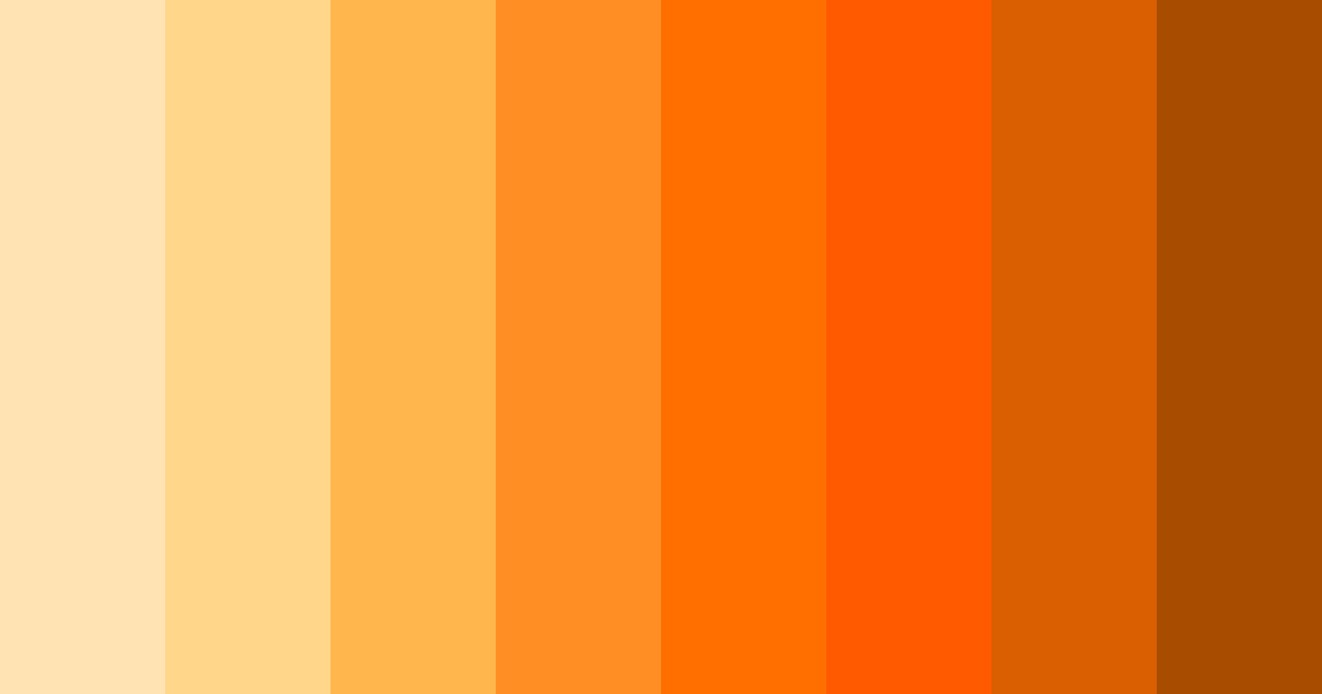 Download orange ocean color palette PNG image (landscape)