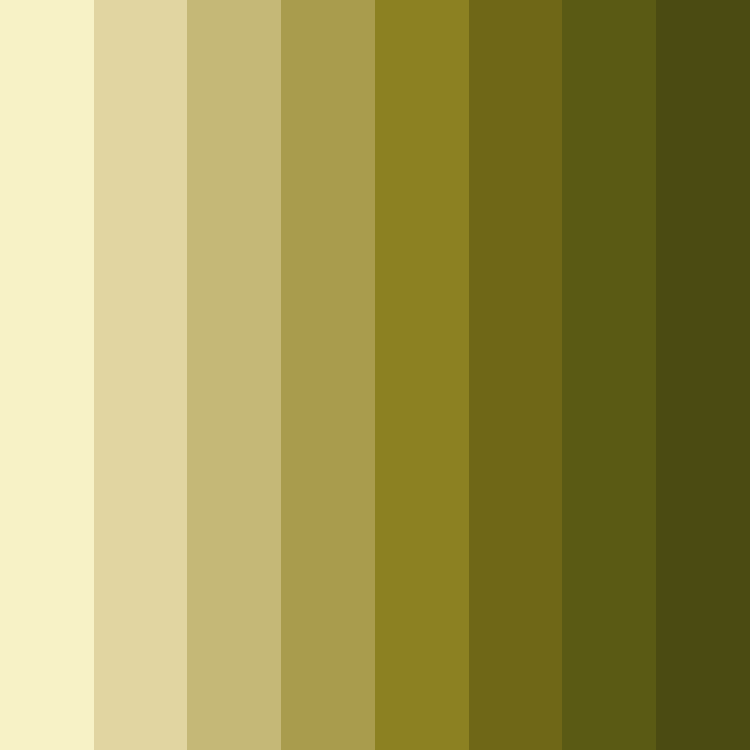 Download autumnal harvest color palette PNG image (square)
