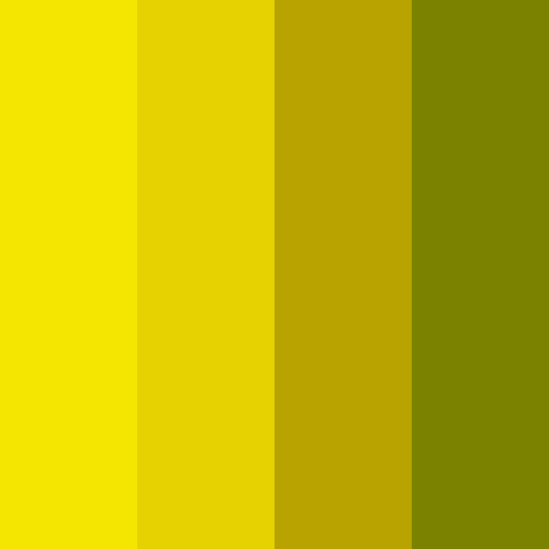 Download sunlit meadow color palette PNG image (square)