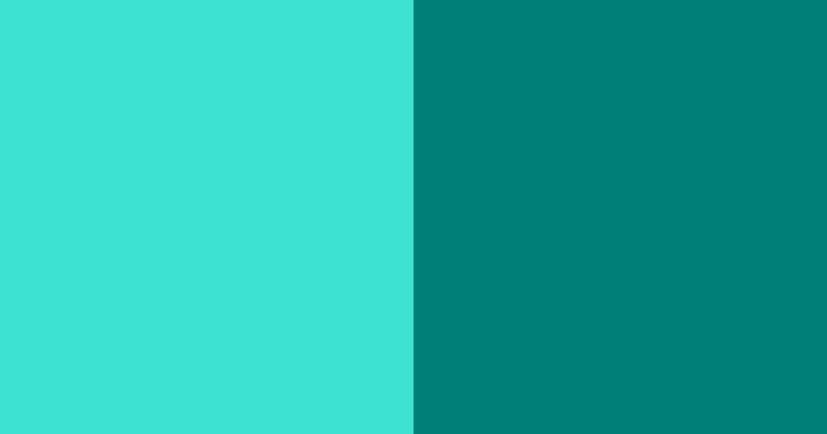 Download tropical teal serenity color palette PNG image (landscape)