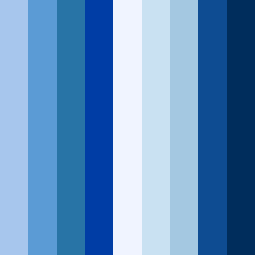 Download oceanic horizon color palette PNG image (square)