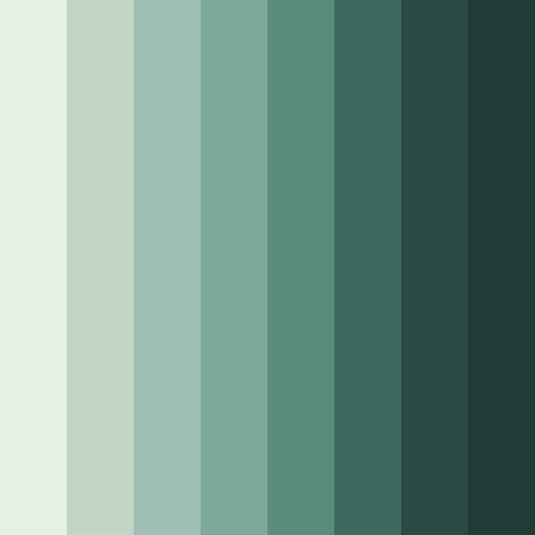 Download whispers of tranquility color palette PNG image (square)