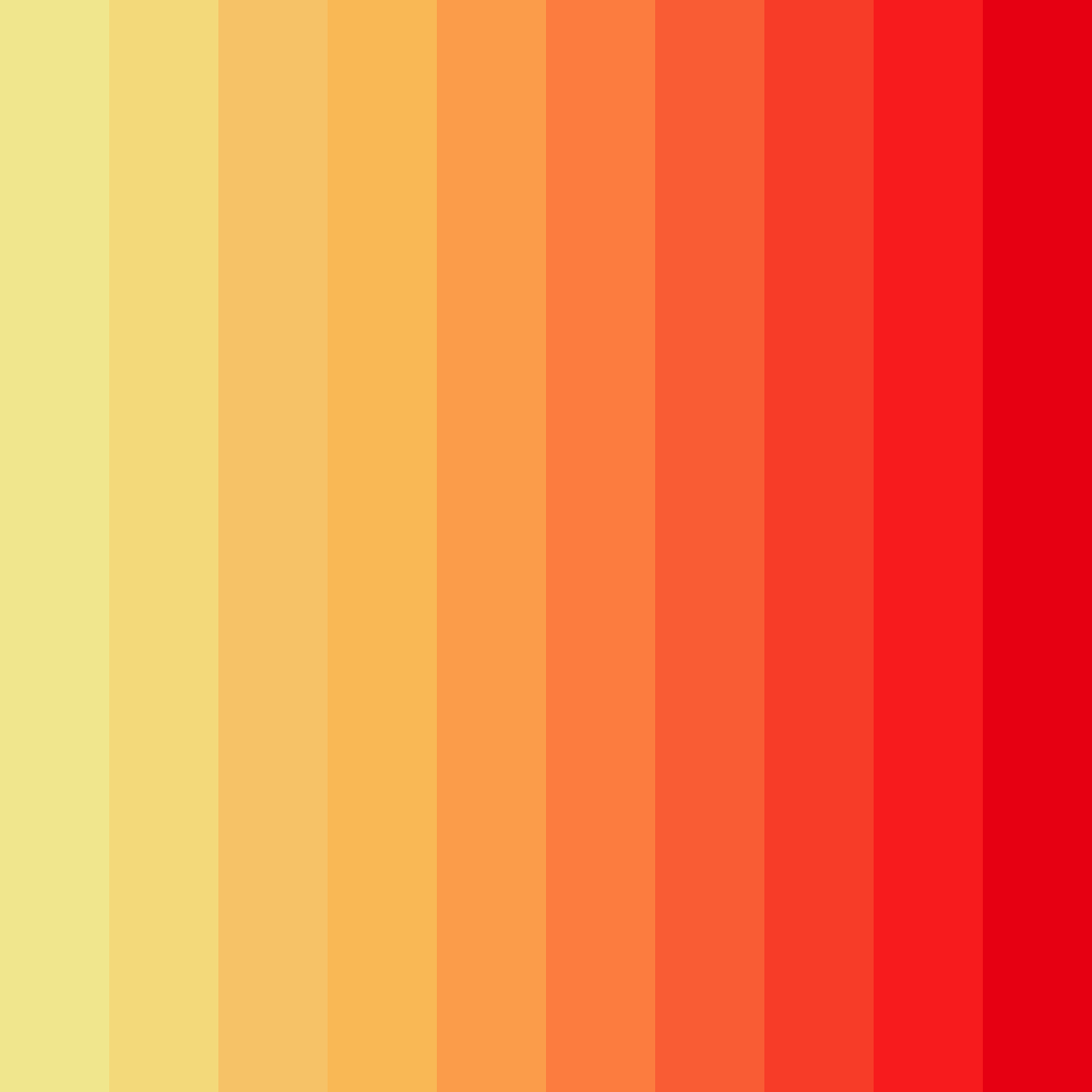 Download golden sunset blaze color palette PNG image (square)