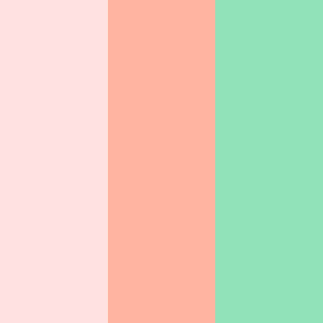 Download blushing orchard color palette PNG image (square)