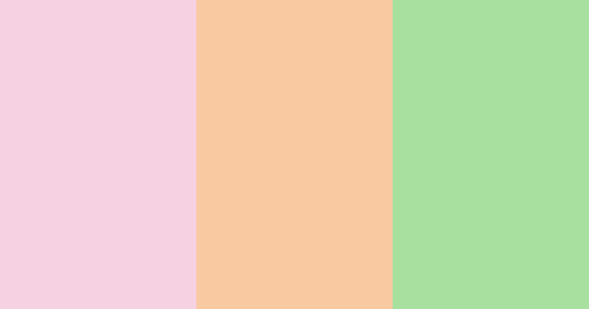 Download peachy pearl blossom color palette PNG image (landscape)