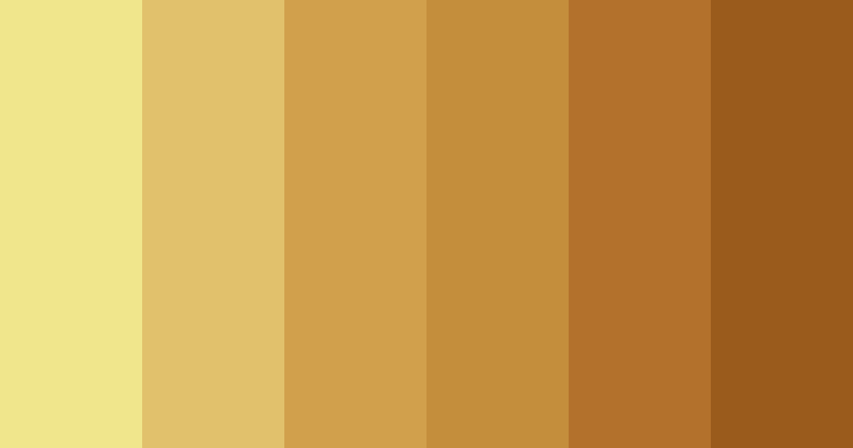 Download golden sunset color palette PNG image (landscape)