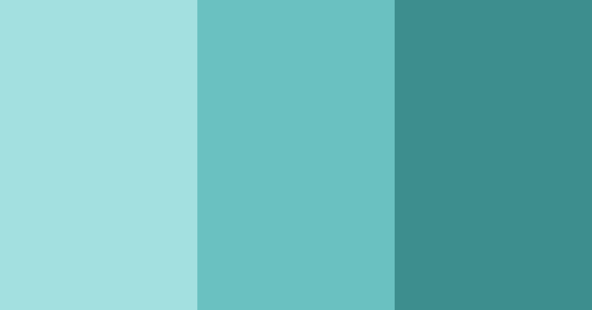 Download teal refreshment color palette PNG image (landscape)