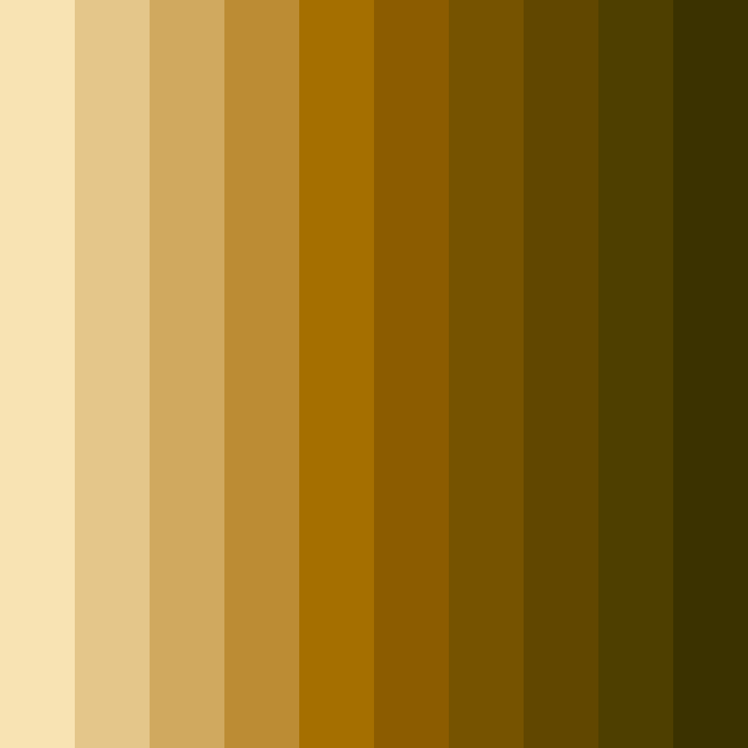 Download golden elegance color palette PNG image (square)