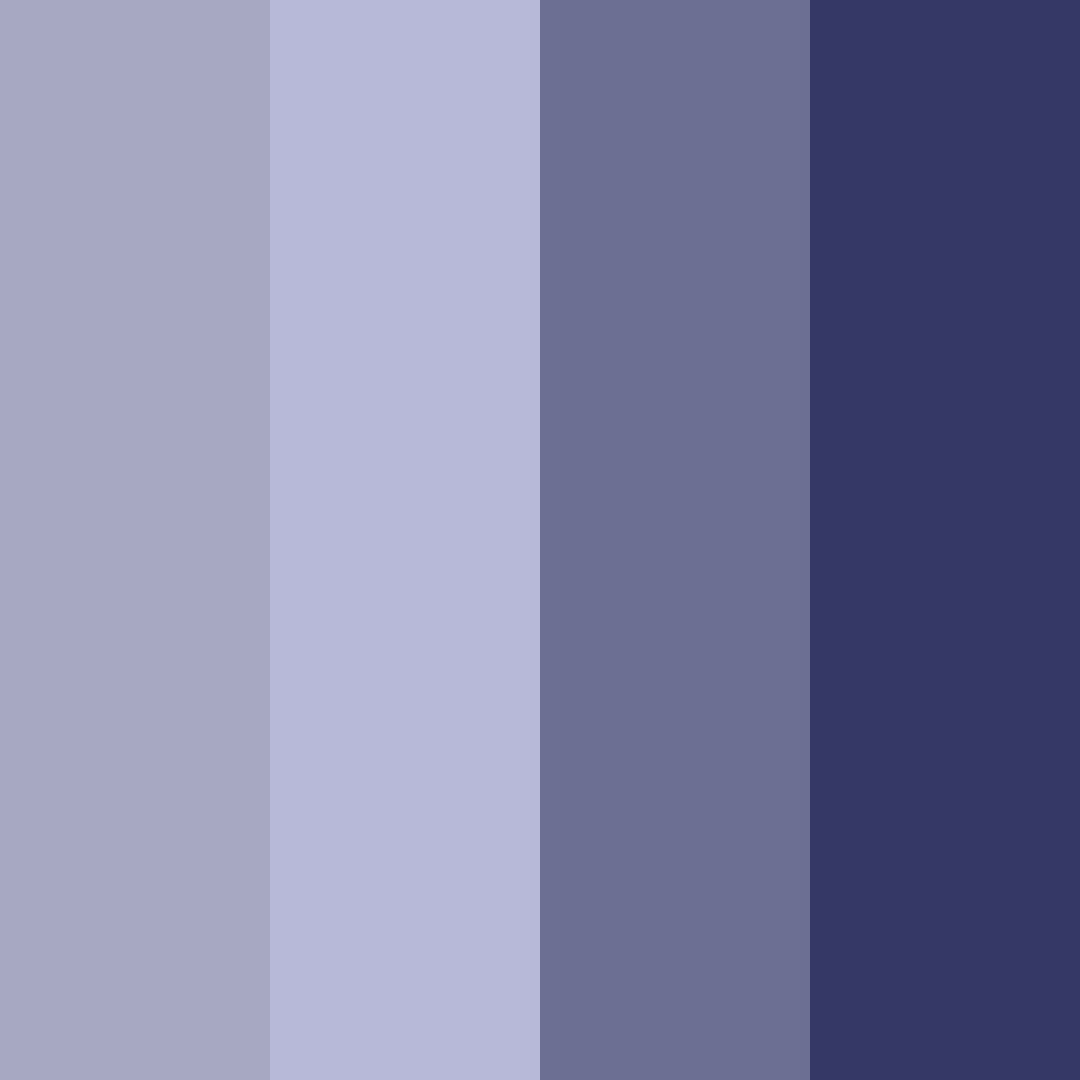 Download midnight mist color palette PNG image (square)
