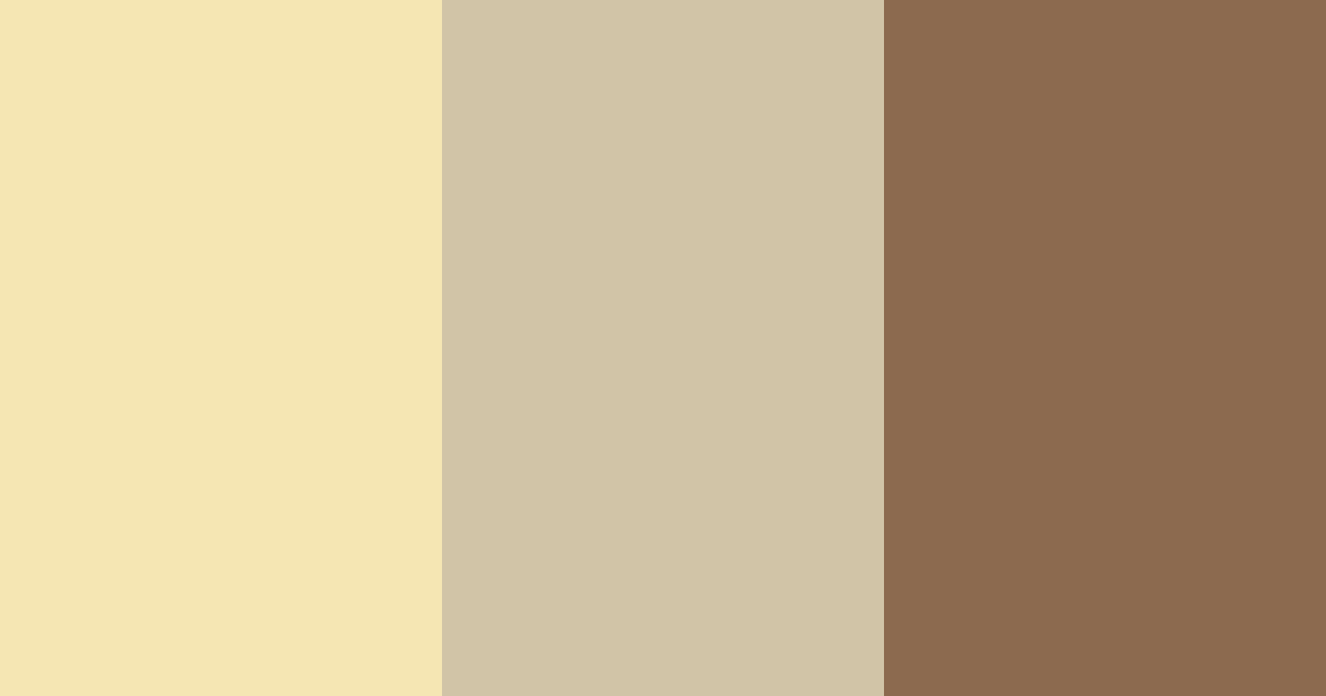 Download light beige color palette PNG image (landscape)