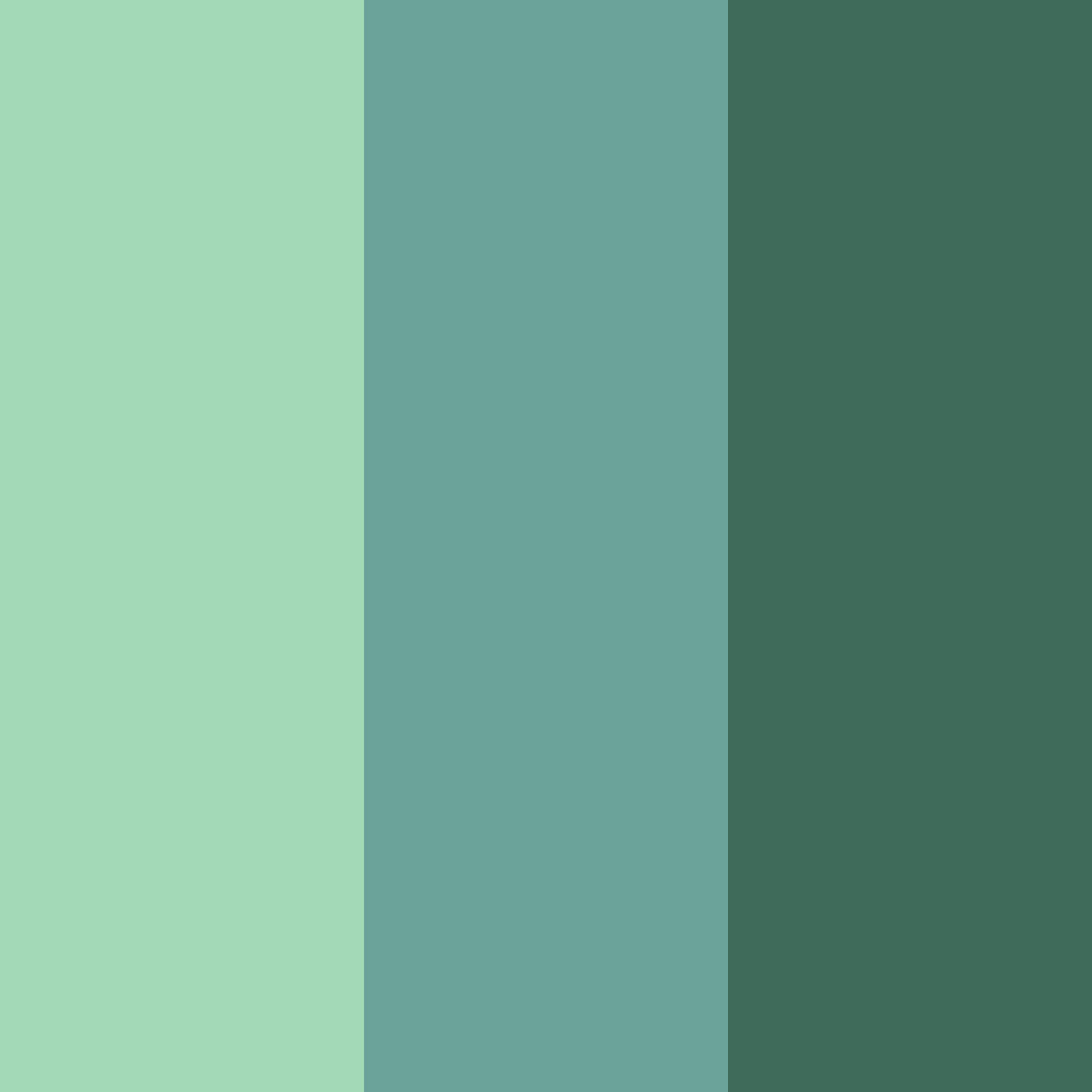 Download serene oasis color palette PNG image (square)