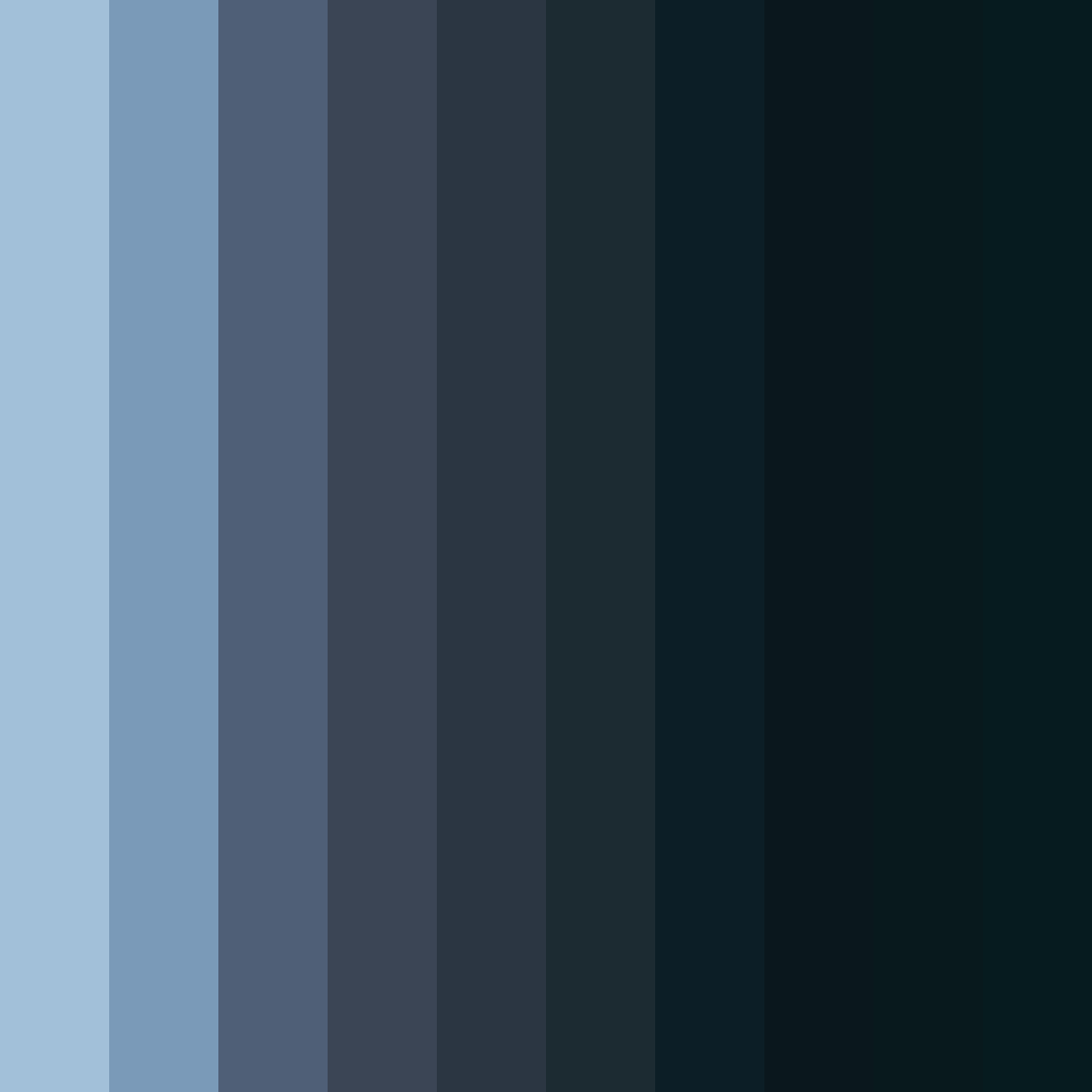 Download neon abyss color palette PNG image (square)