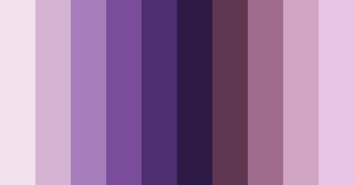 Download whispers of twilight color palette PNG image (landscape)
