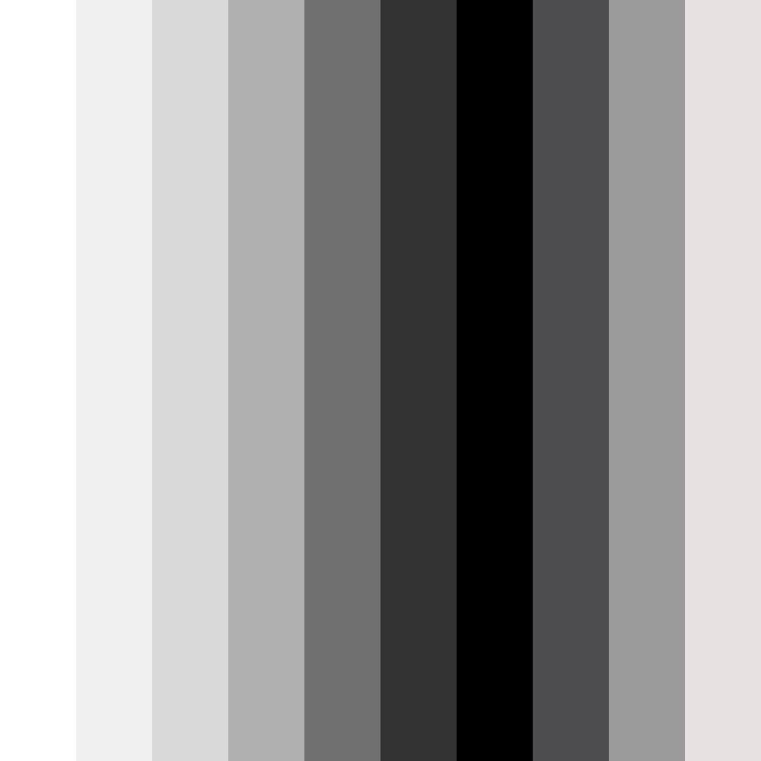 Download piano keys and whiskers color palette PNG image (square)