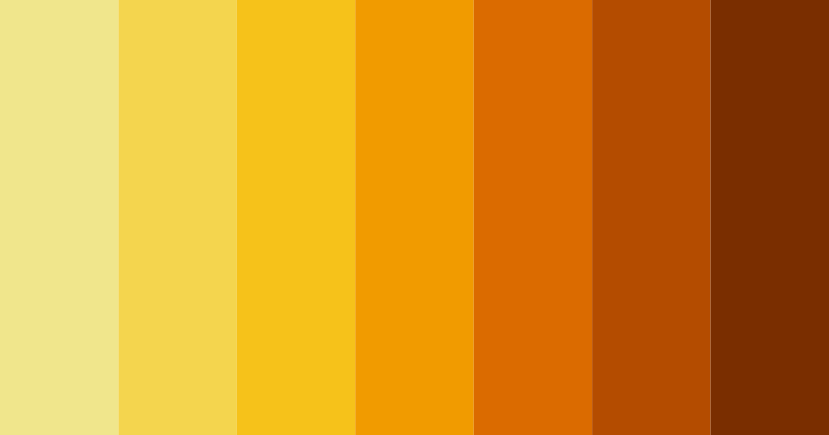 Download golden sunset hues color palette PNG image (landscape)