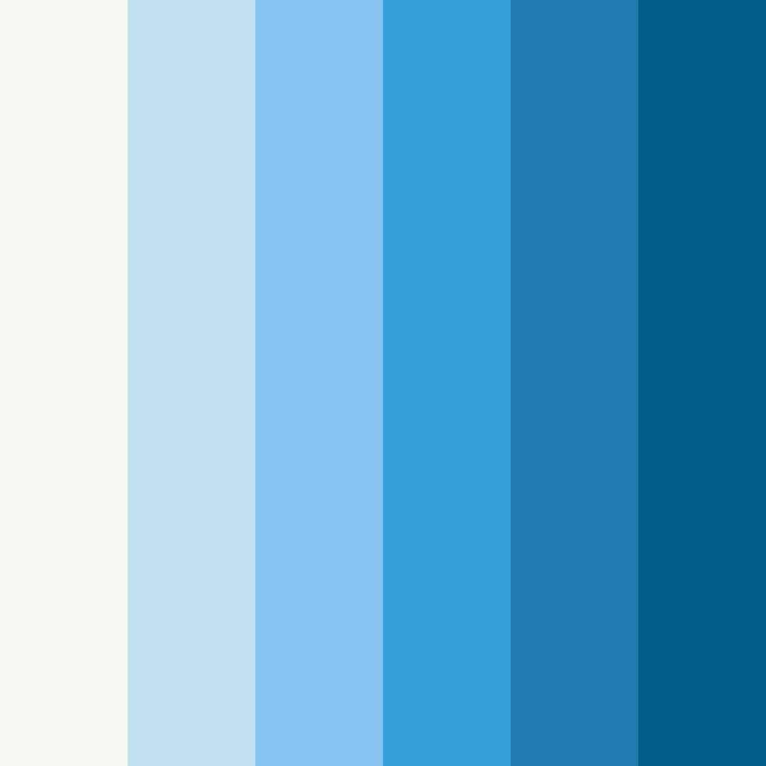Download blue spectrum color palette PNG image (square)