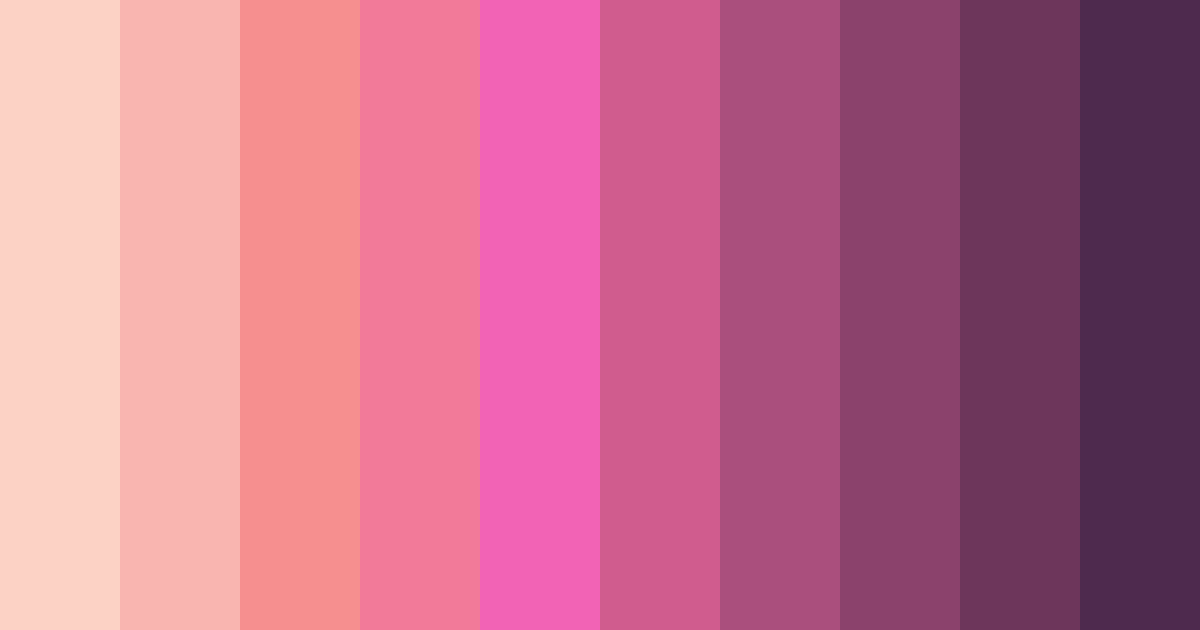 Download sugary delights color palette PNG image (landscape)