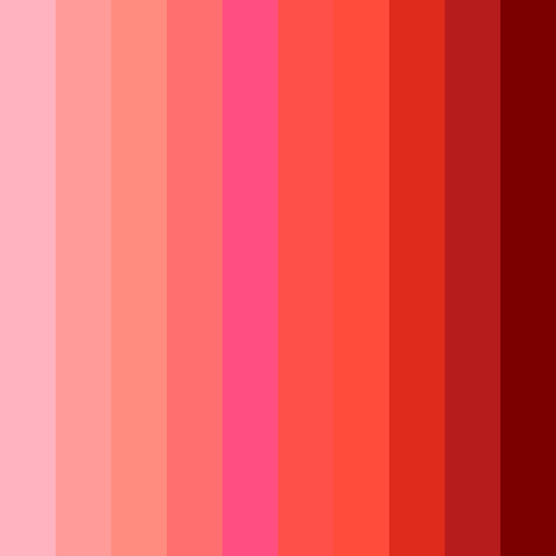 Download sweet spectrum color palette PNG image (square)