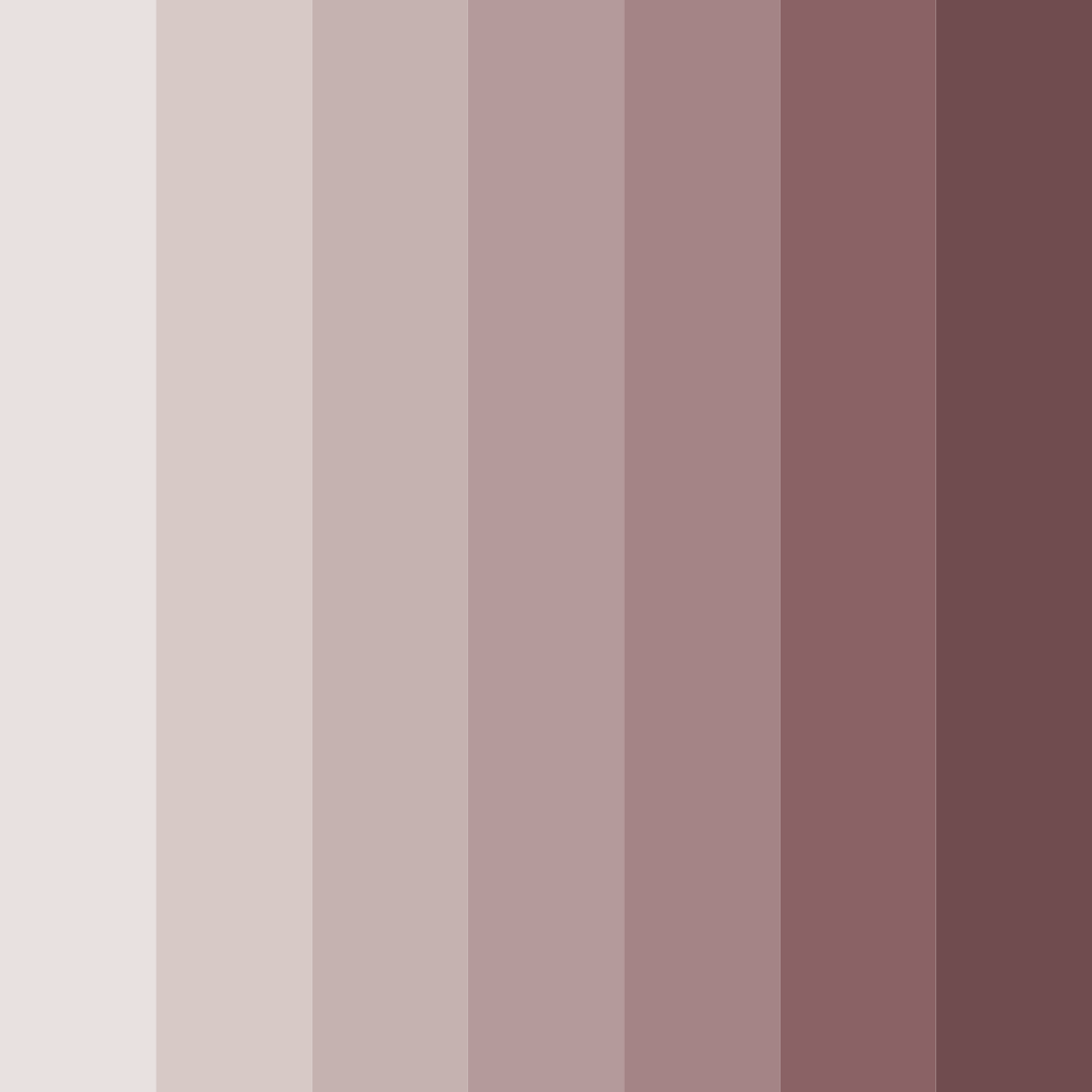 Download shades of rose color palette PNG image (square)