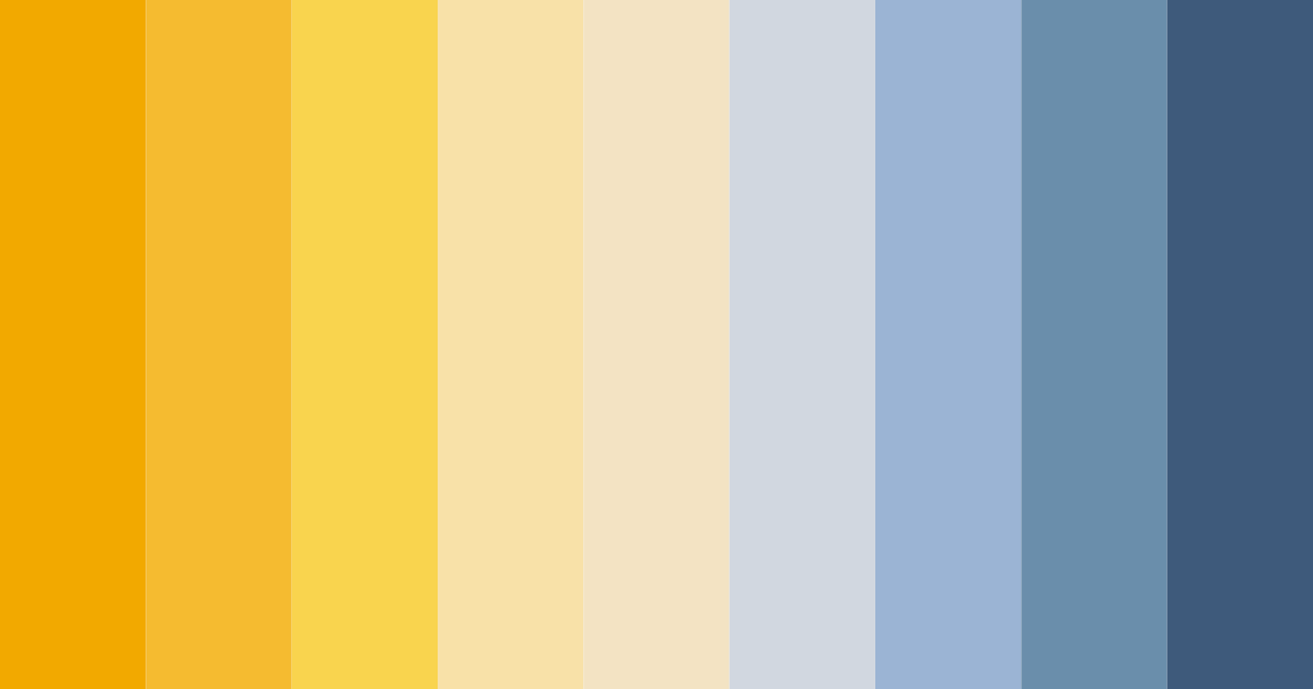 Download golden horizon color palette PNG image (landscape)