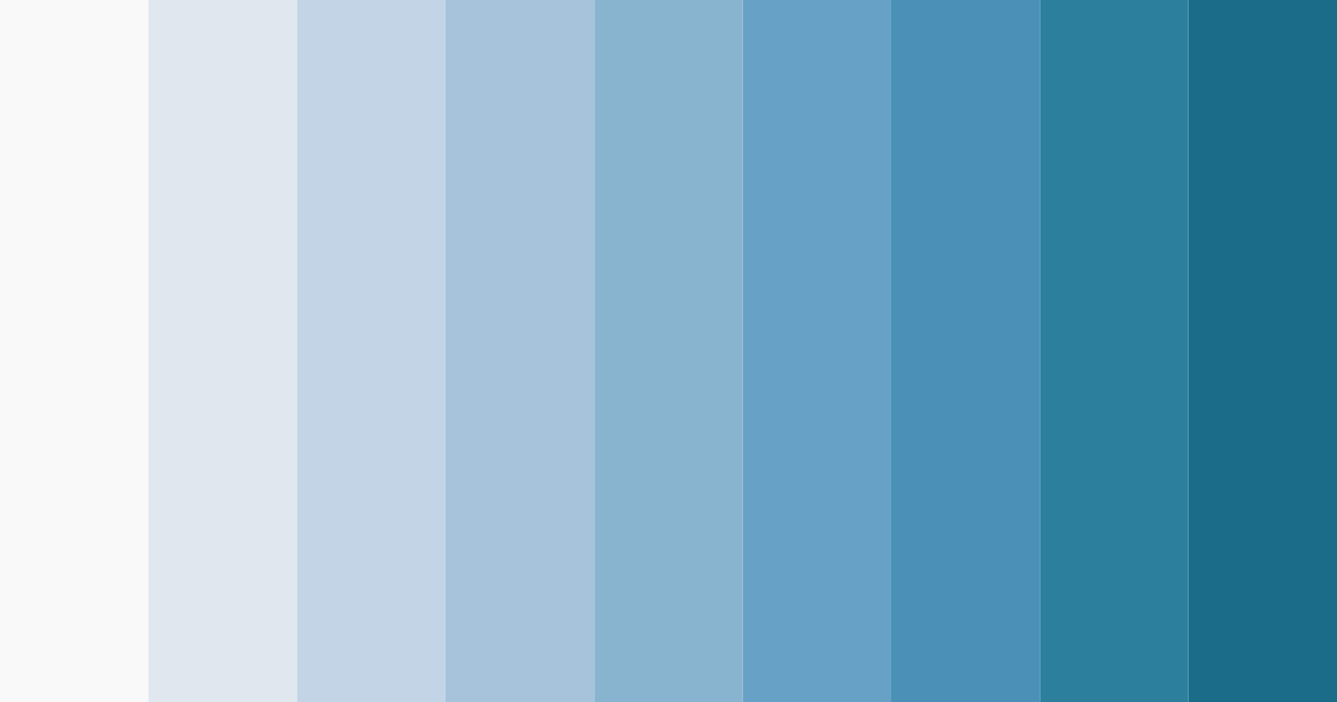 Download blue snow color palette PNG image (landscape)
