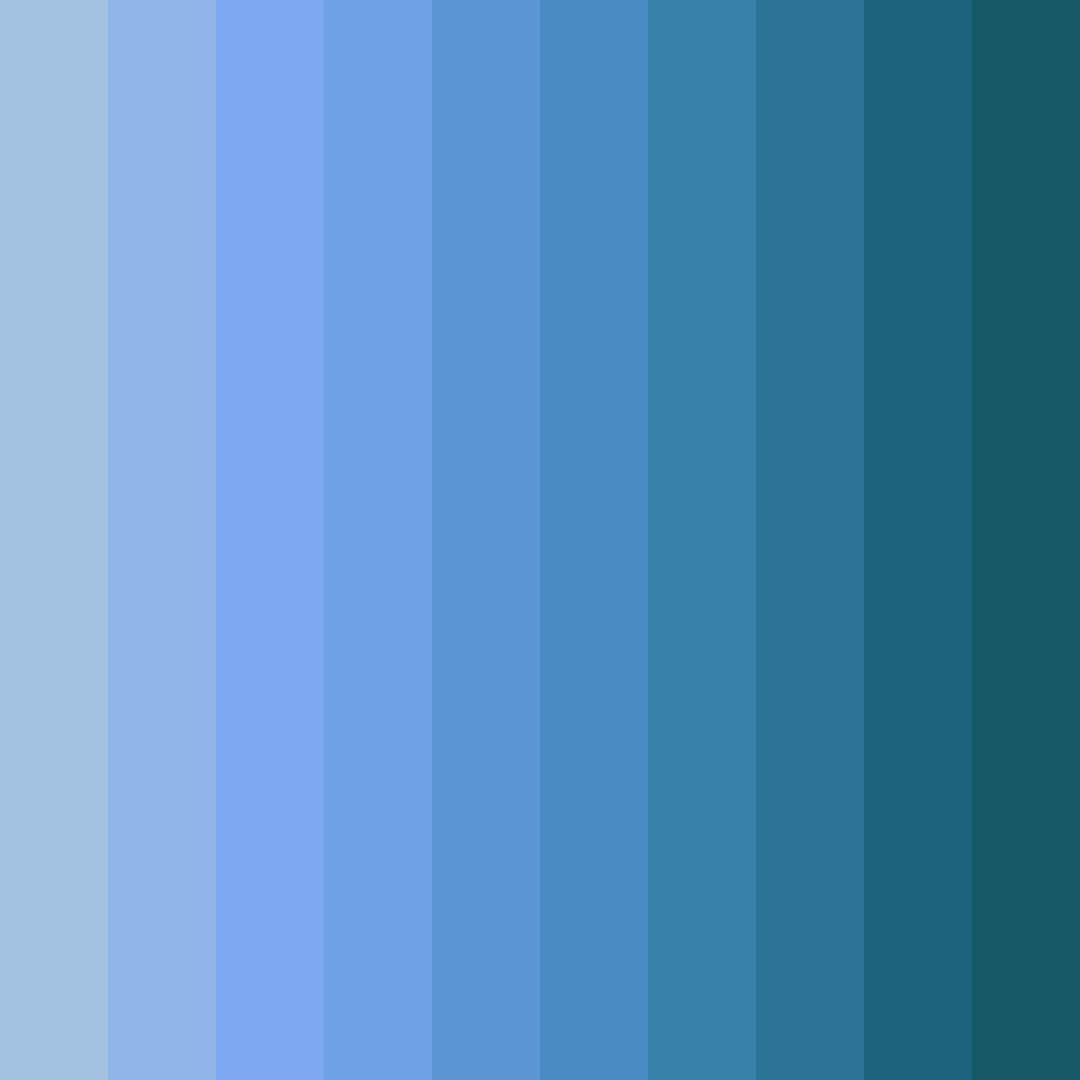 Download cornflower dreams color palette PNG image (square)