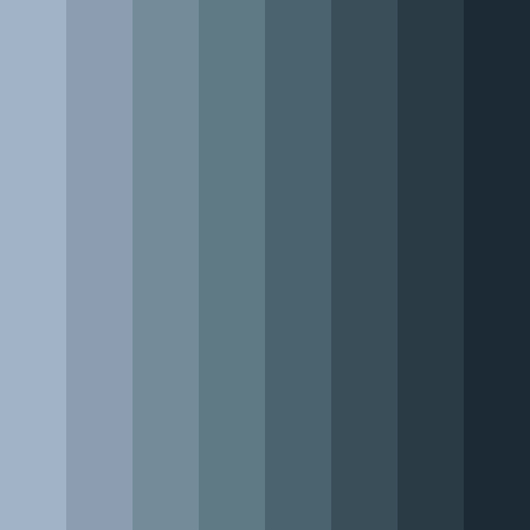Download blue gray serenity color palette PNG image (square)