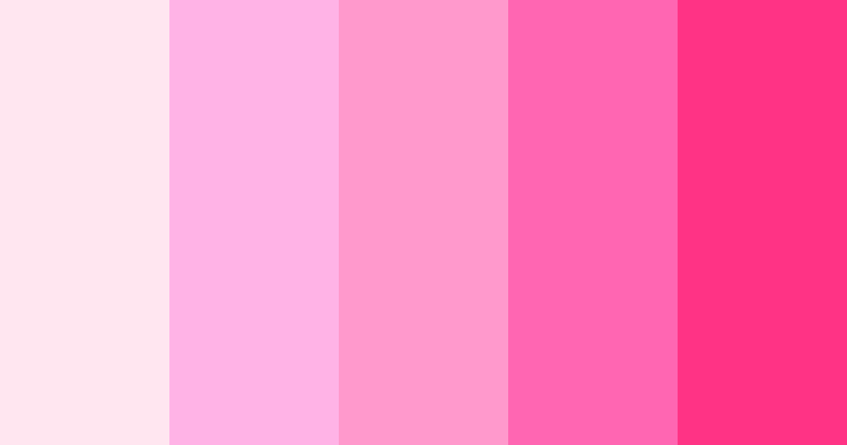 Download pink sunrise color palette PNG image (landscape)