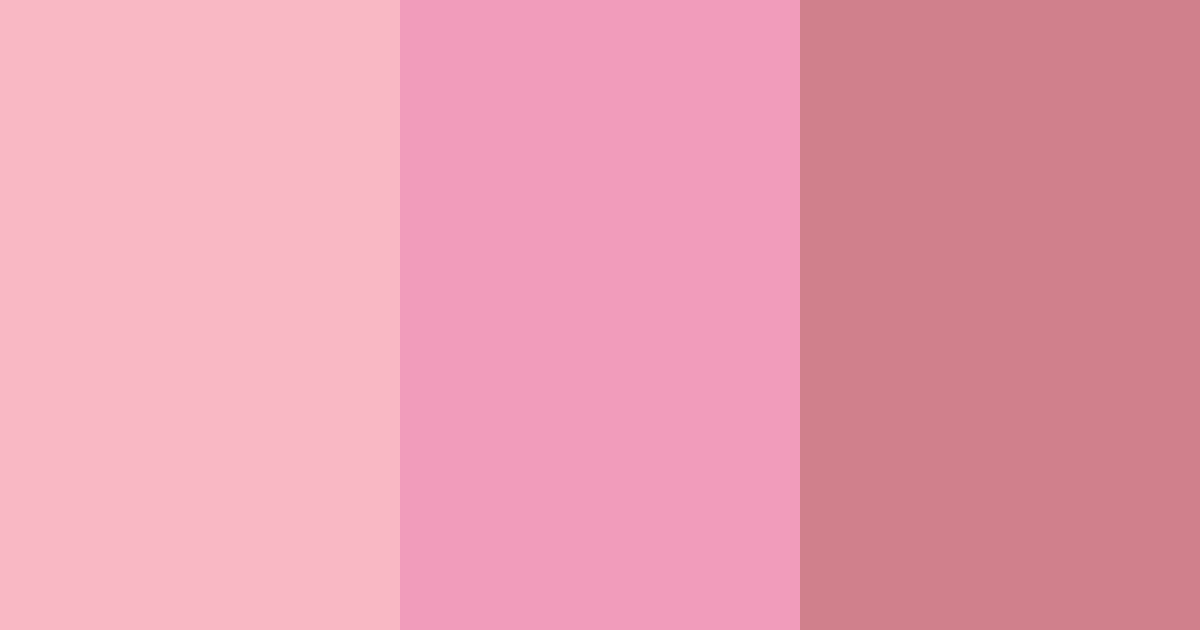 Download salmon blush harmony color palette PNG image (landscape)