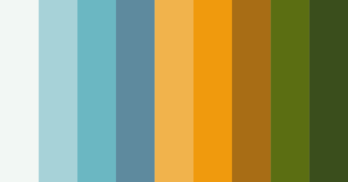 Download blue and gold dream color palette PNG image (landscape)