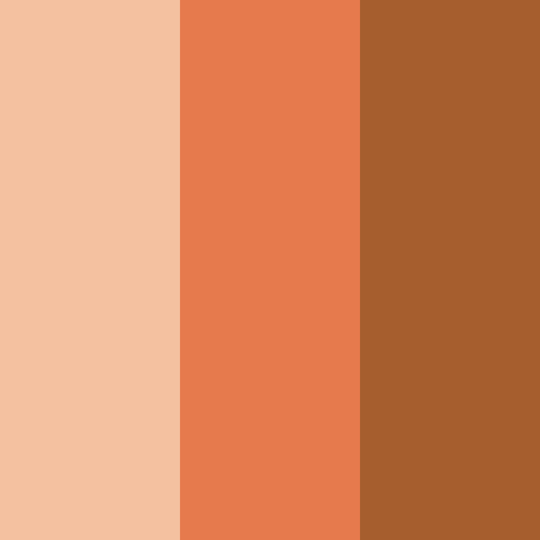 Download robin's warm embrace color palette PNG image (square)