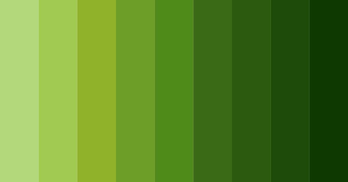 Download green tractor color palette PNG image (landscape)