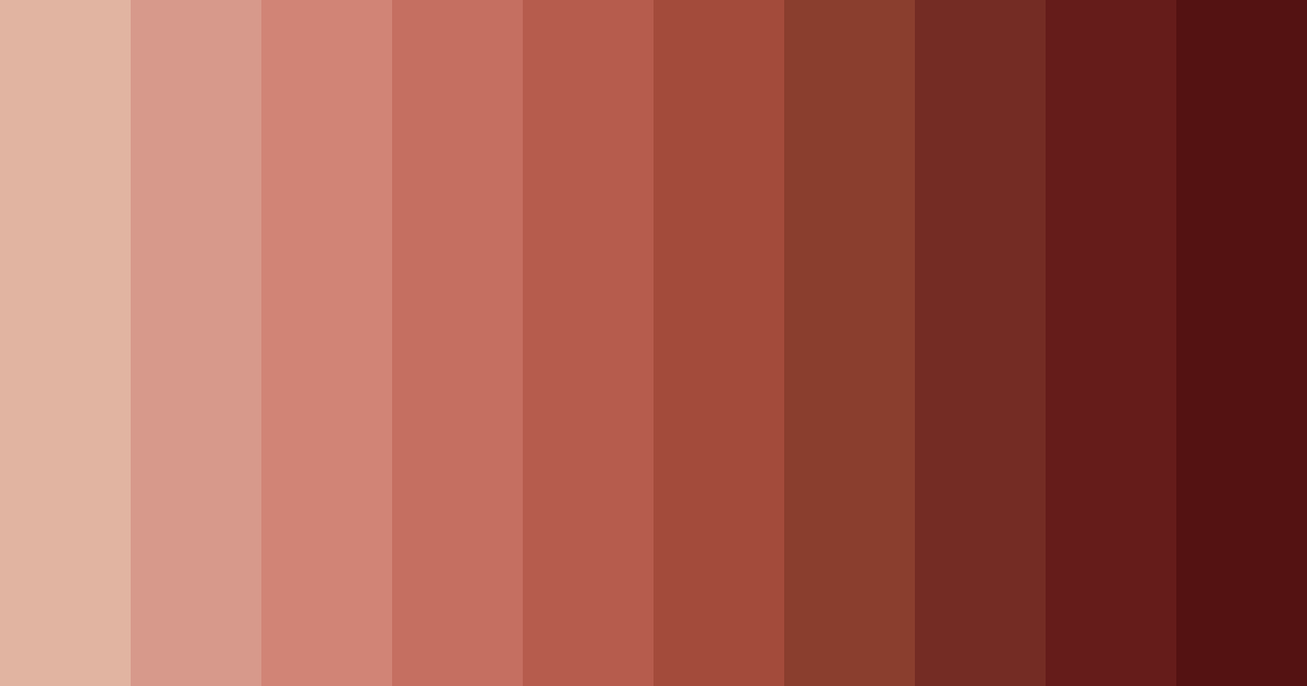 Download rusty tahr color palette PNG image (landscape)