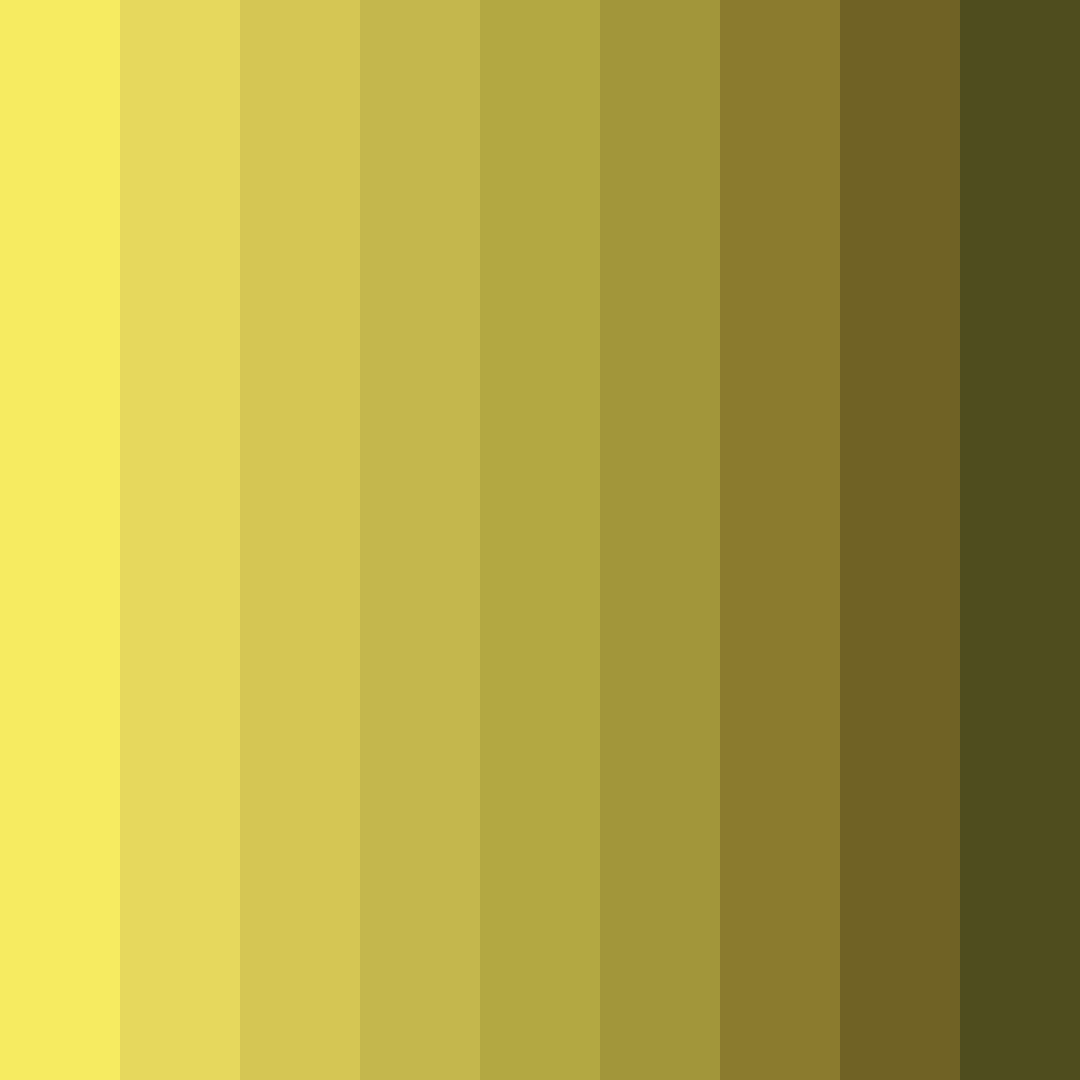 Download yellow duckling color palette PNG image (square)