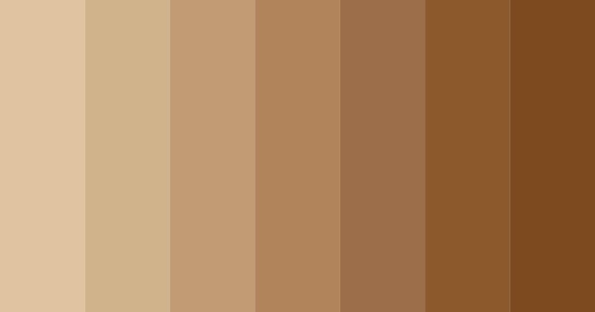 Download earthy embrace color palette PNG image (landscape)
