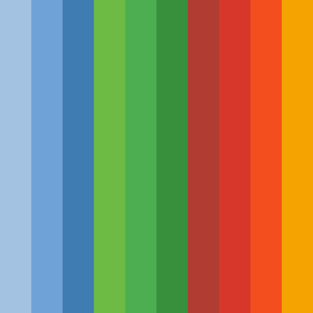 Download harmony in nature color palette PNG image (square)