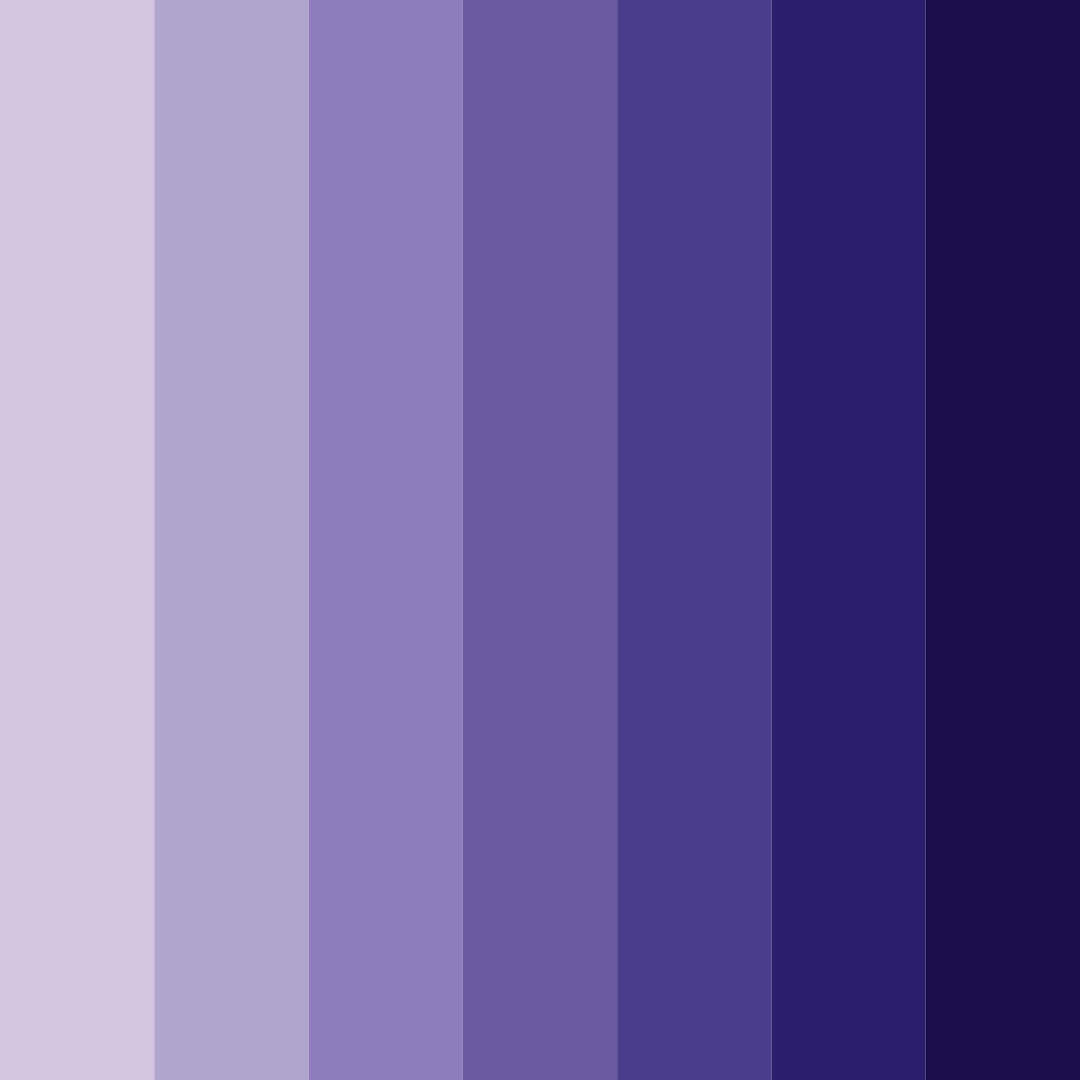 Download majestic dusk color palette PNG image (square)