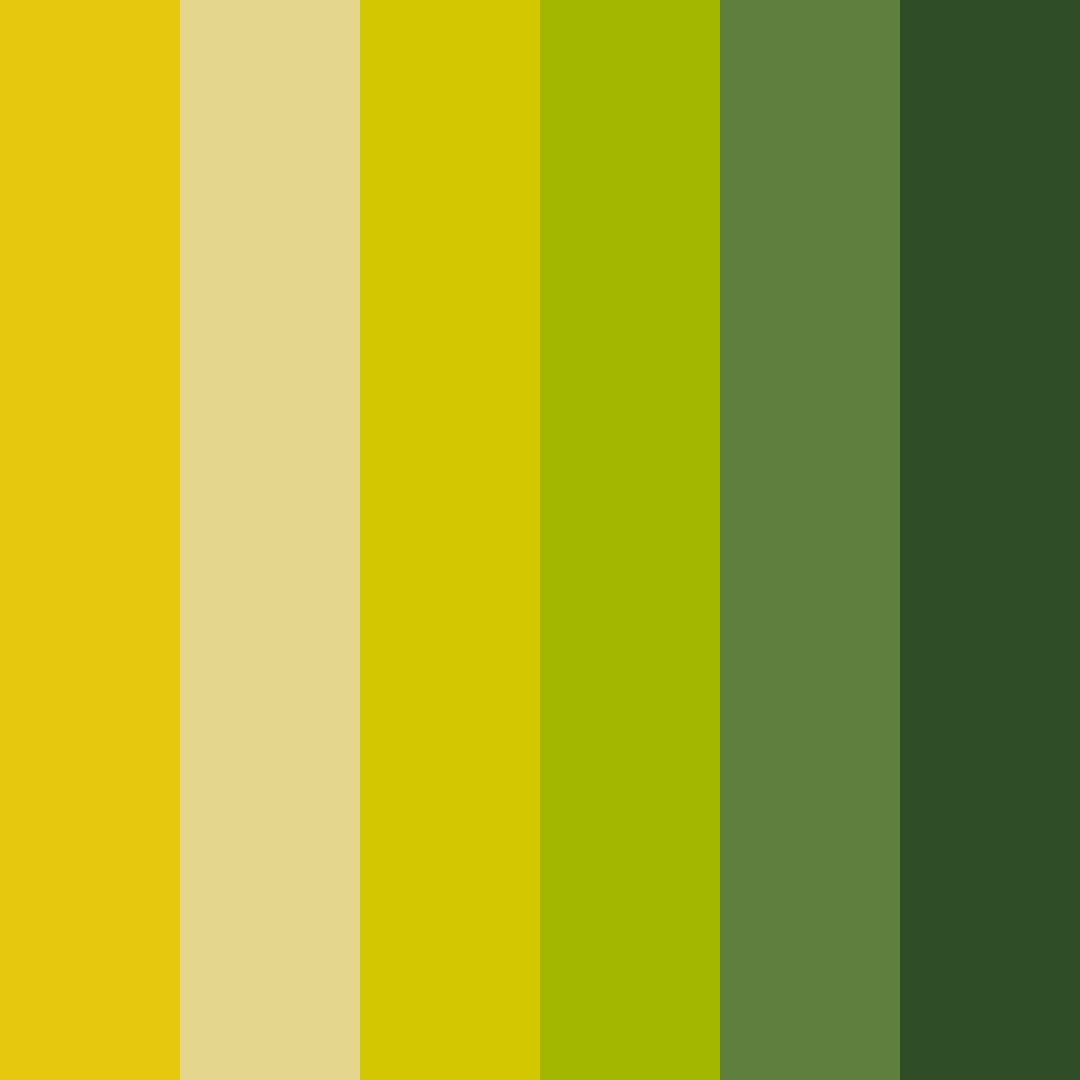 Download mustard green color palette PNG image (square)