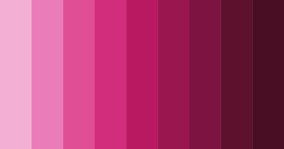 Download dragonfruit delight color palette PNG image (landscape)