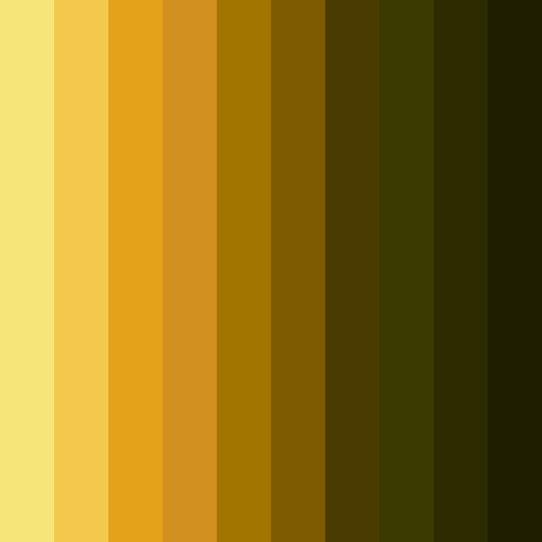 Download yellow pineapple pizza color palette PNG image (square)