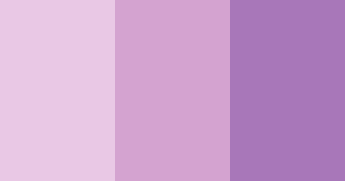 Download lavender dream delight color palette PNG image (landscape)