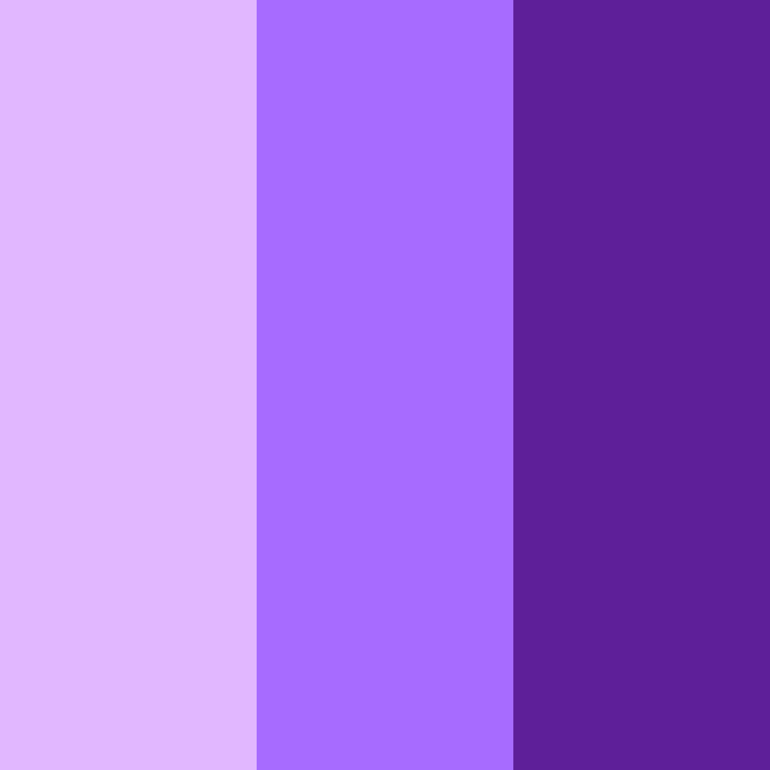 Download ultraviolet dreams color palette PNG image (square)
