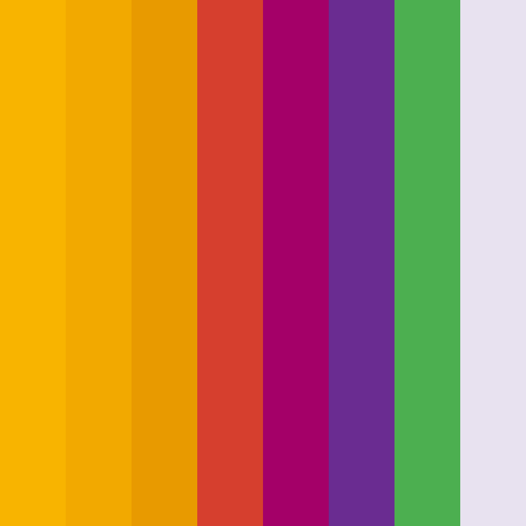 Download chromatic serenade color palette PNG image (square)