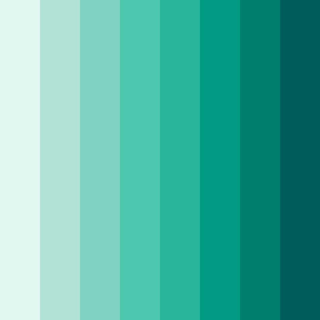 Download minted jasmine breeze color palette PNG image (square)