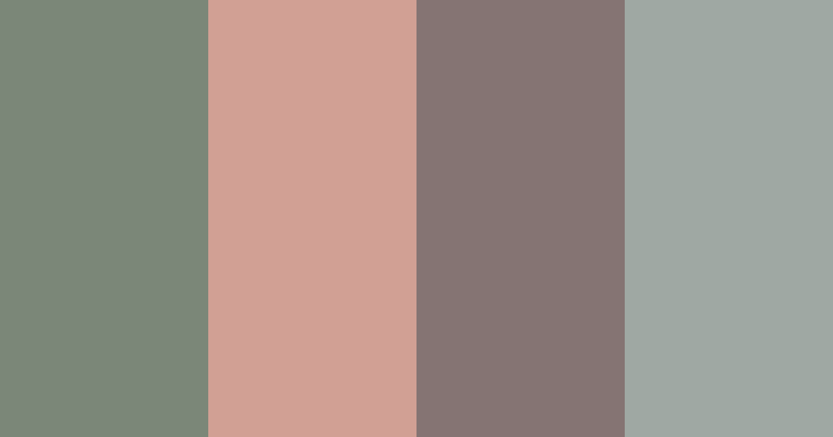 Download misty forest dawn color palette PNG image (landscape)