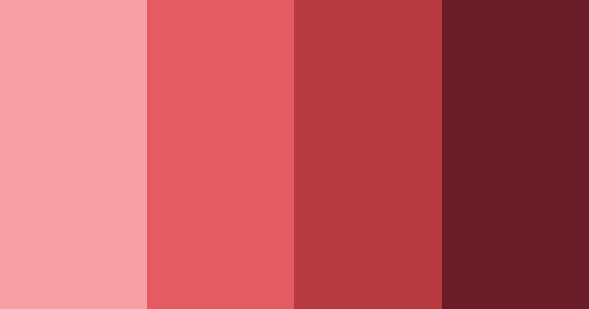 Download cool luisa red color palette PNG image (landscape)